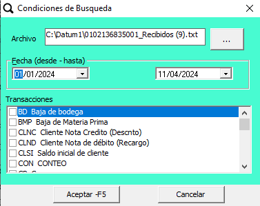 condiciones de busqueda en xml